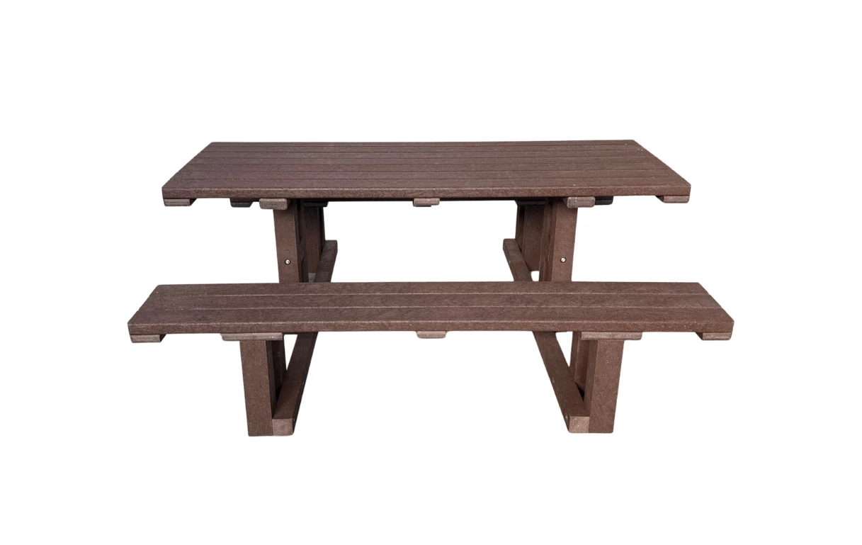 tavolo pic nic in plastica riciclata granero logisto